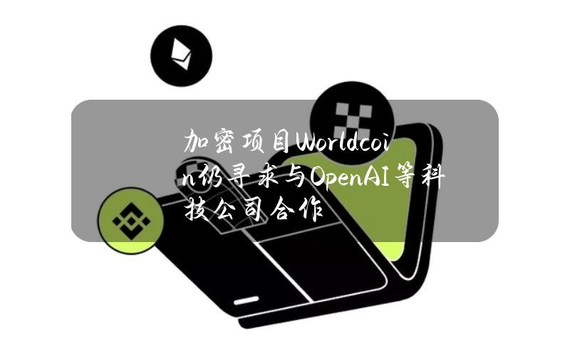 加密项目Worldcoin仍寻求与OpenAI等科技公司合作