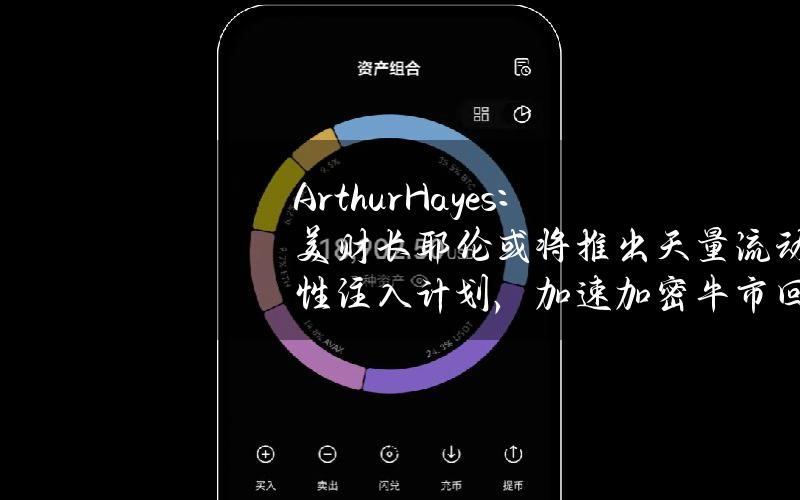 ArthurHayes：美财长耶伦或将推出天量流动性注入计划，加速加密牛市回归