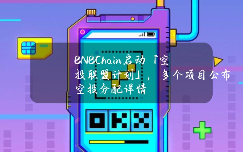 BNBChain启动「空投联盟计划」，多个项目公布空投分配详情