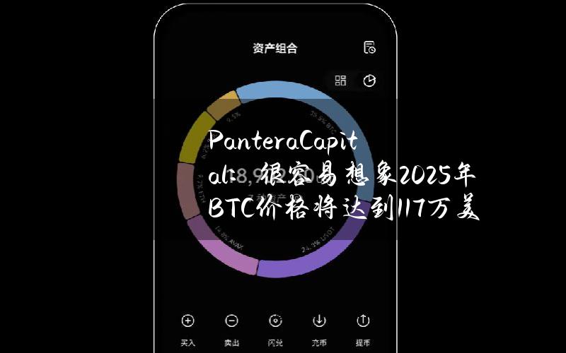 PanteraCapital：很容易想象2025年BTC价格将达到11.7万美元